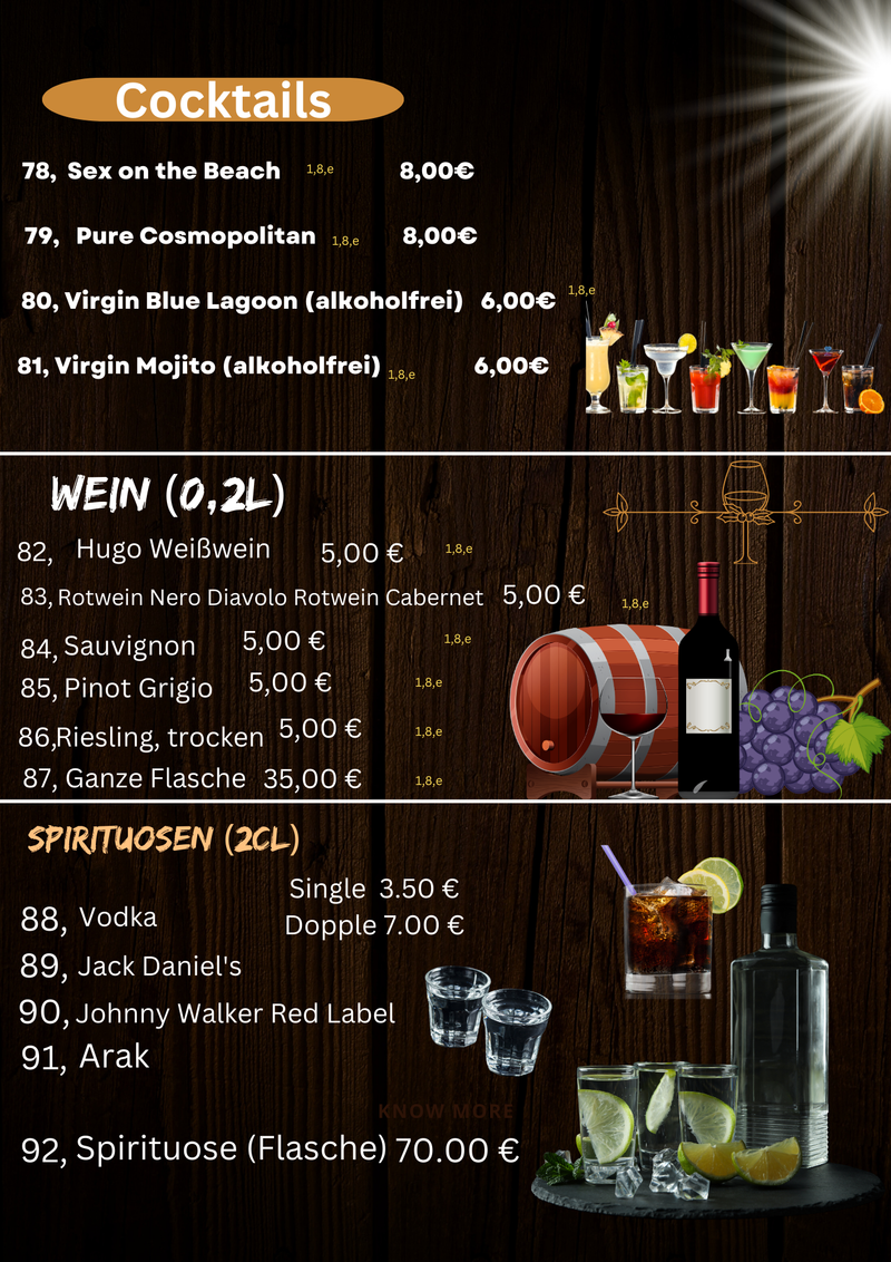 Wein & Spirituosen