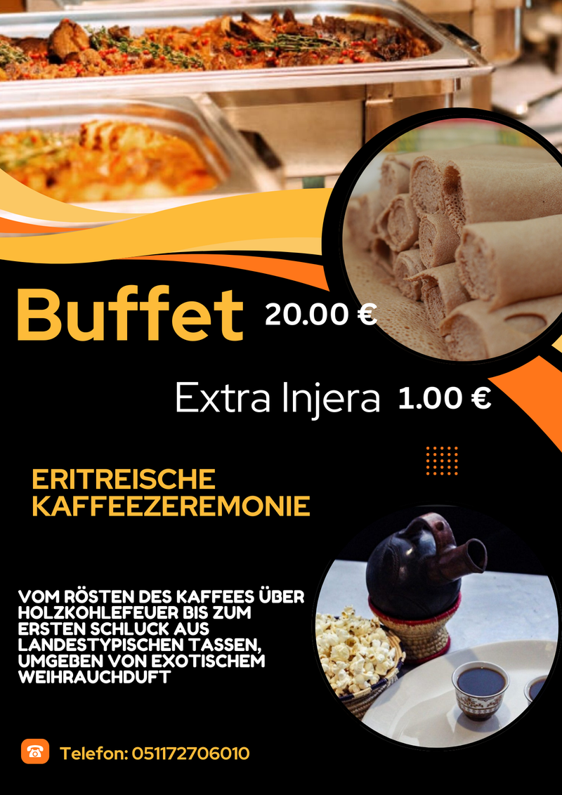 Afrikanisches Buffet