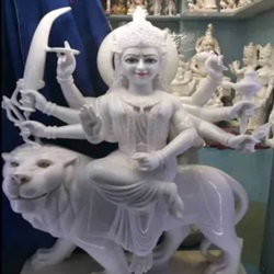 Ambe Maa Marble Statue