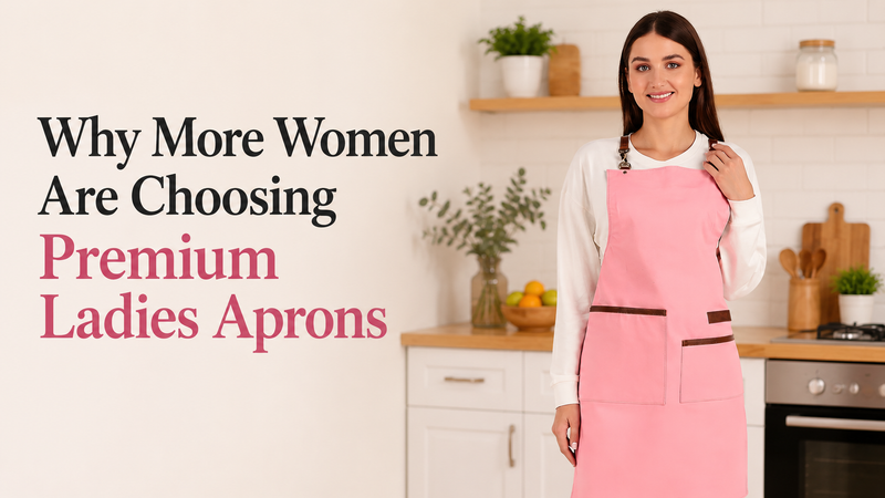 Why More Women Are Choosing Premium Ladies Aprons