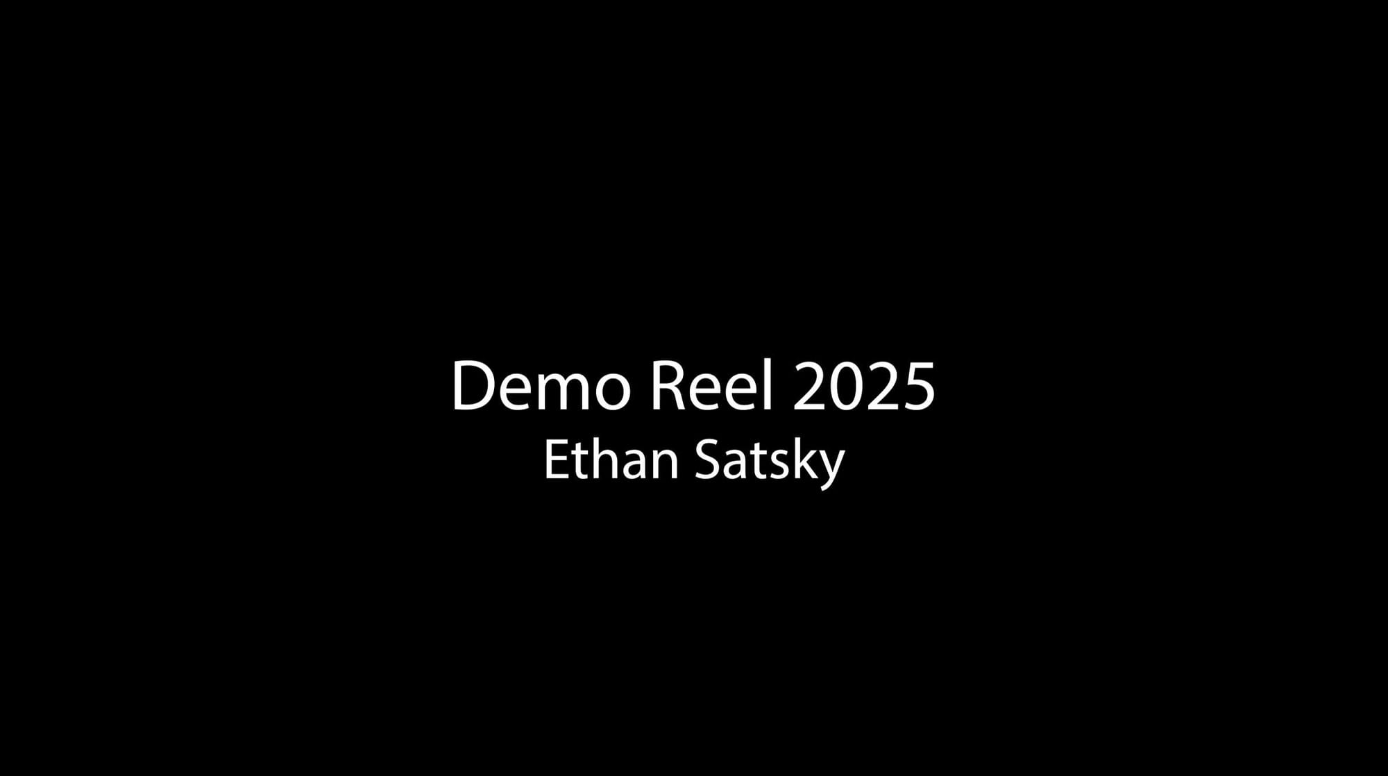 3D Animation Demo Reel