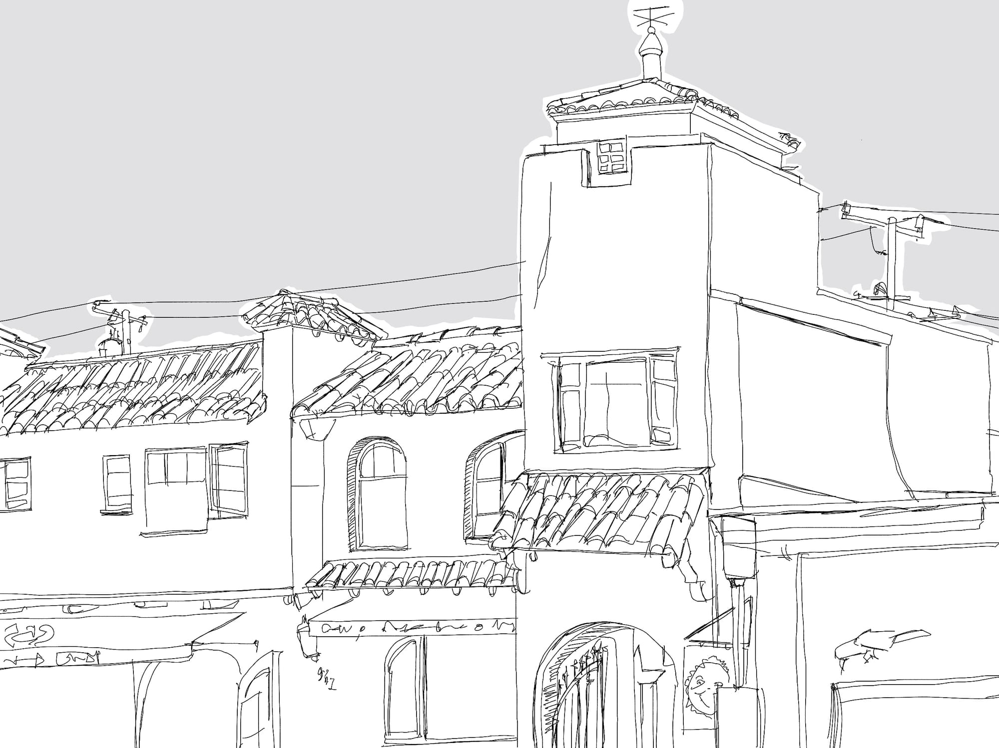 Landscape Architecture 2D Illustrations 