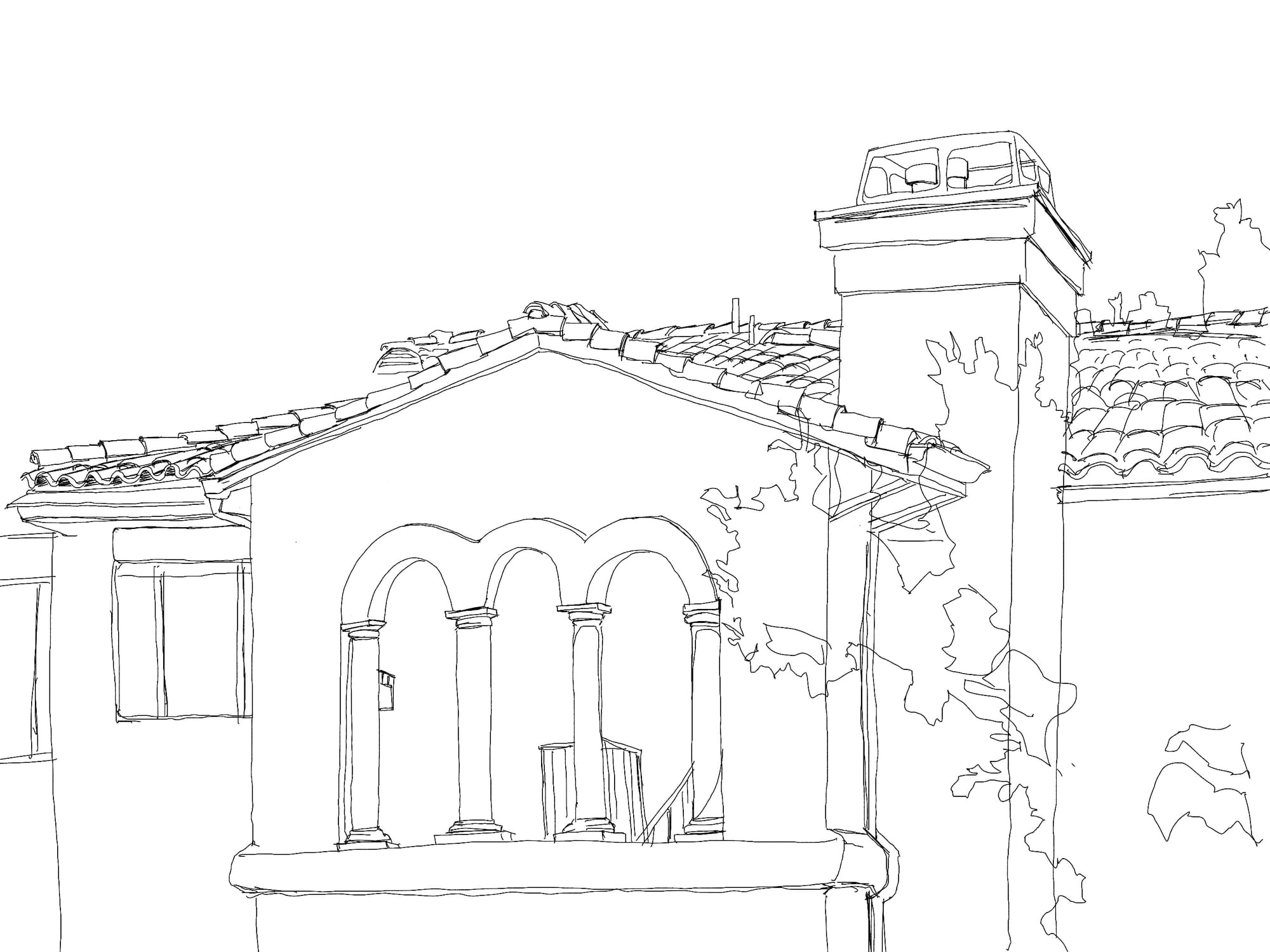 Landscape Architecture 2D Illustrations 