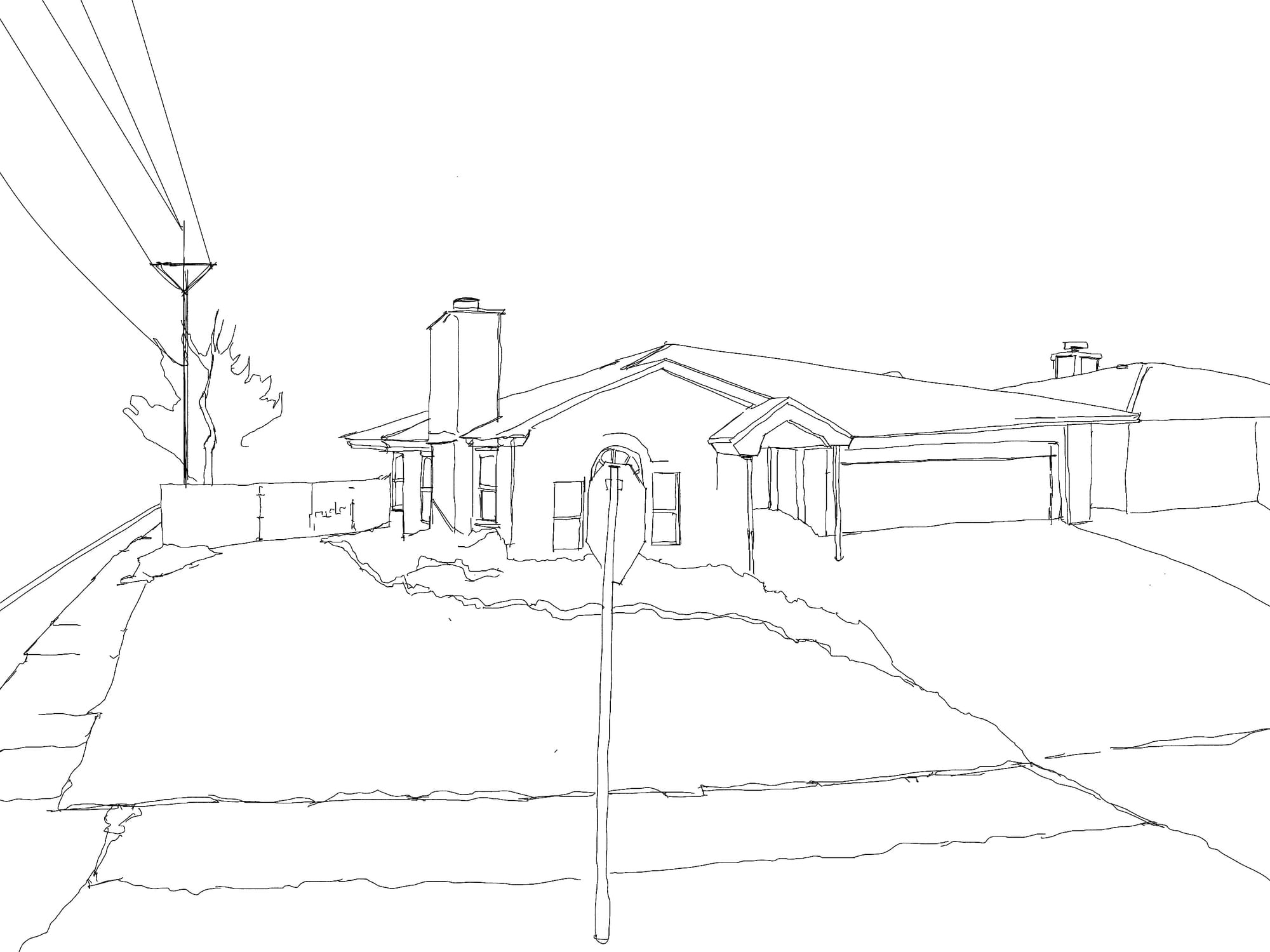Landscape Architecture 2D Illustrations 