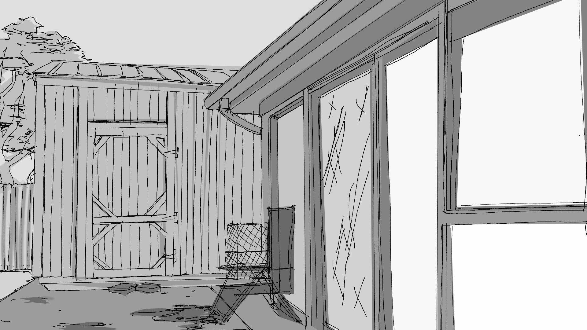 Landscape Architecture 2D Illustrations 