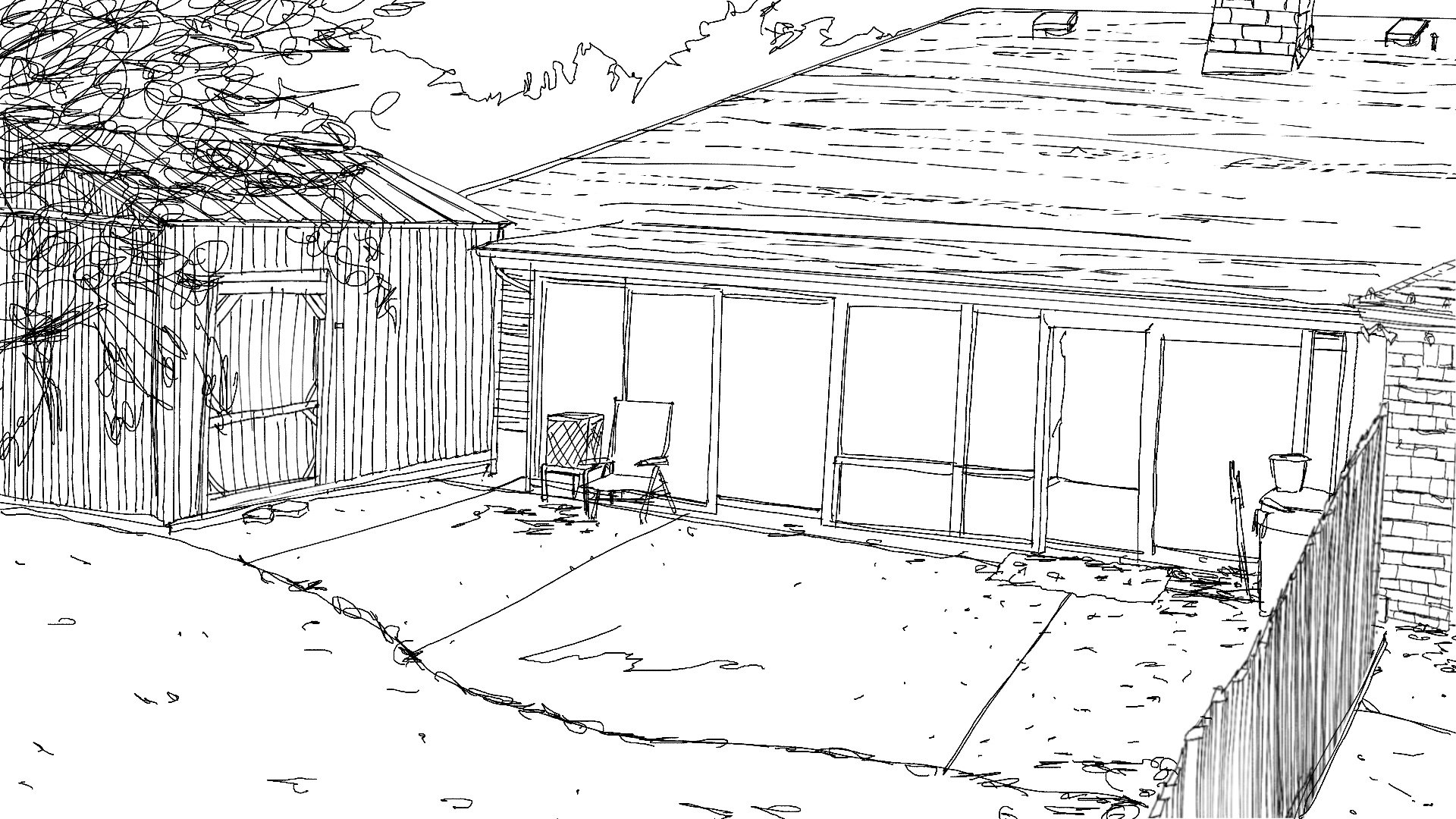 Landscape Architecture 2D Illustrations 