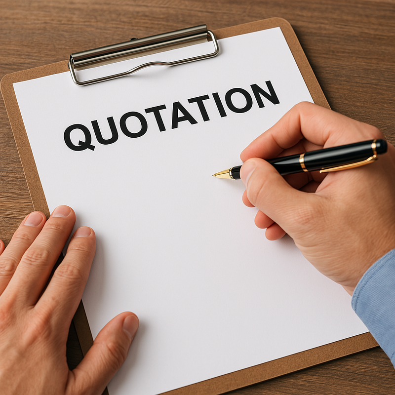 REQUEST FOR QUATATION (RFQ) SUBMISSION