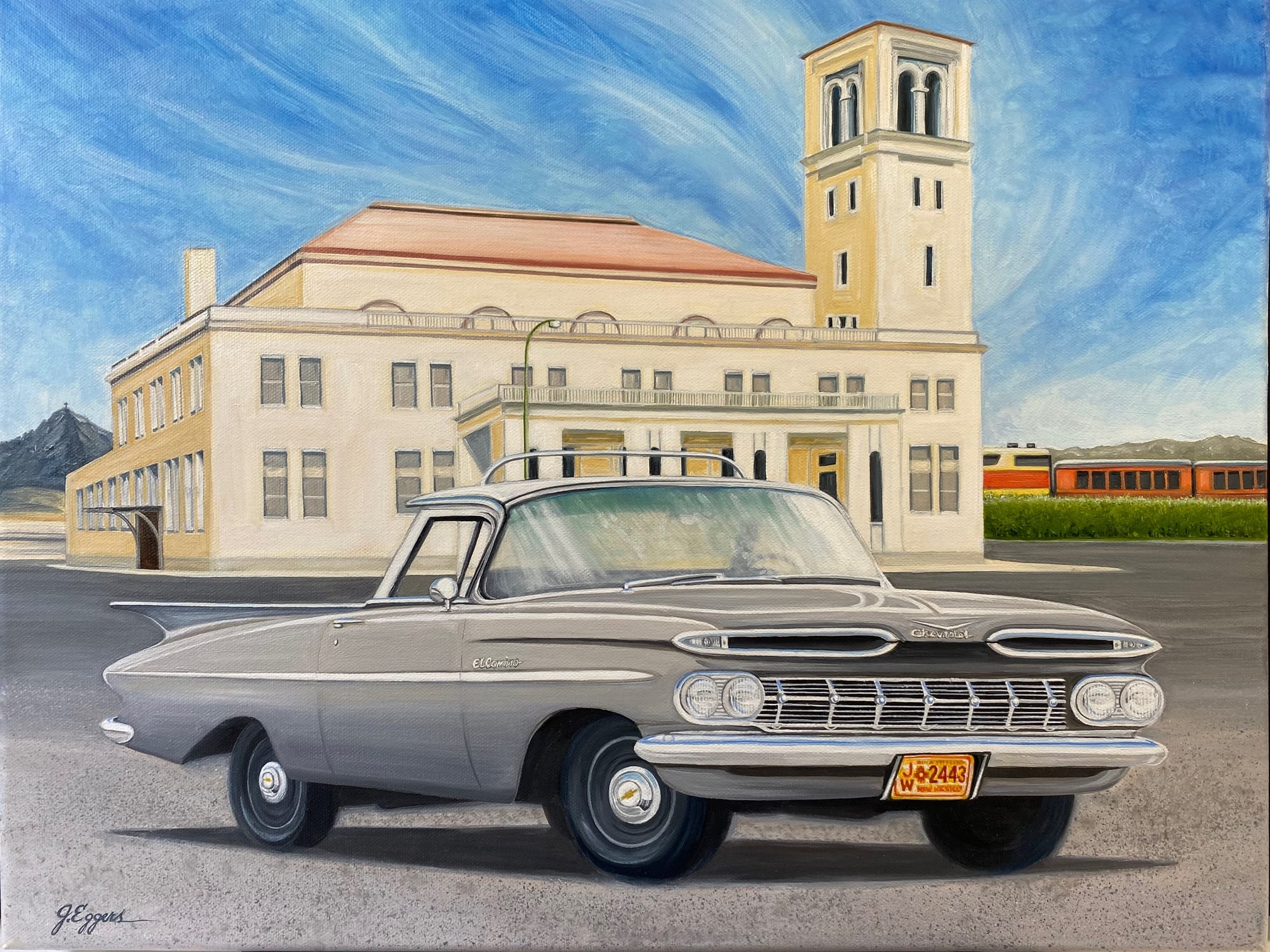 1959 Chevy El Camino, El Paso Train Station