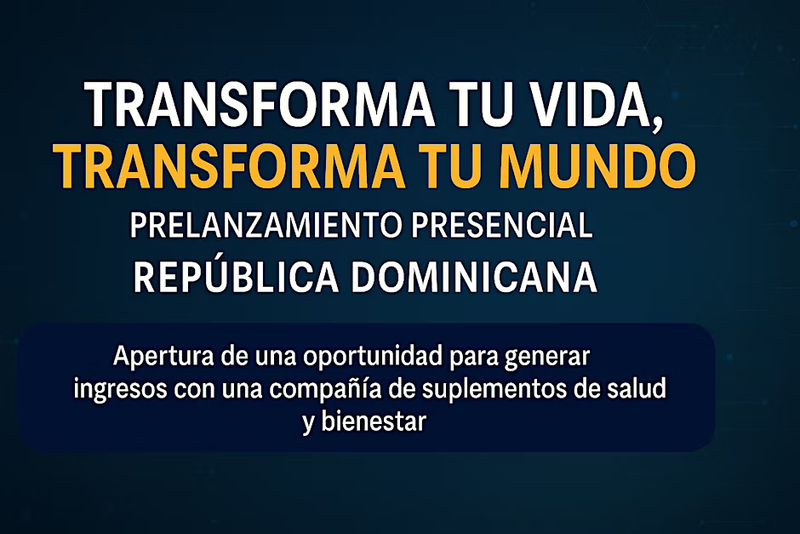 Pre-Lanzamiento Exclusivo Rep Dominicana: Tu Libertad Financiera-Bienestar