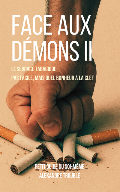 FACE AUX DÉMONS II, le sevrage tabagique, pas facile, mais quel bonheur à la clef !