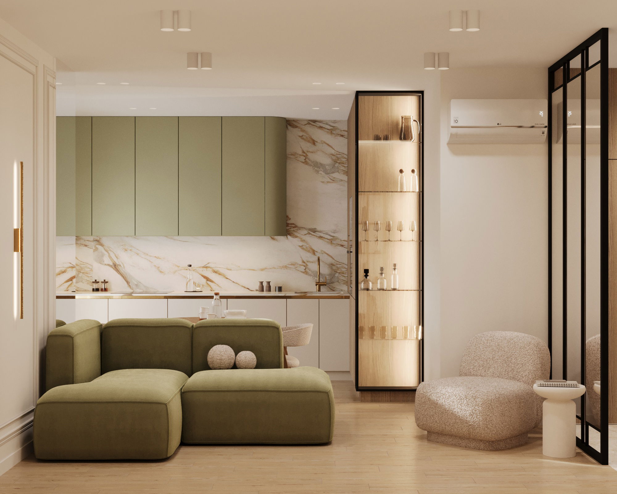 Дизайн-проєкт квартири в ЖК Kadorr City