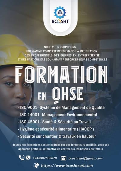 Nos formations QHSE & SST