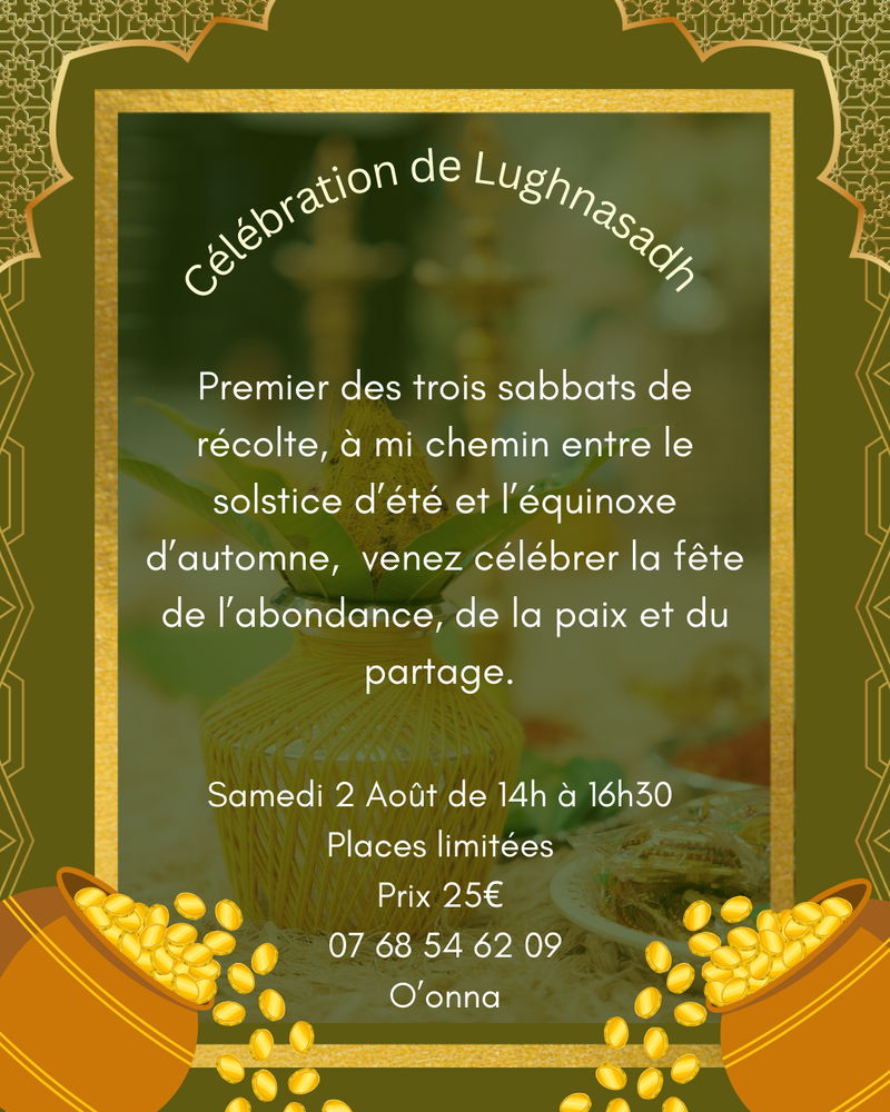 Cercle de femmes : Célébrer Lughnasadh