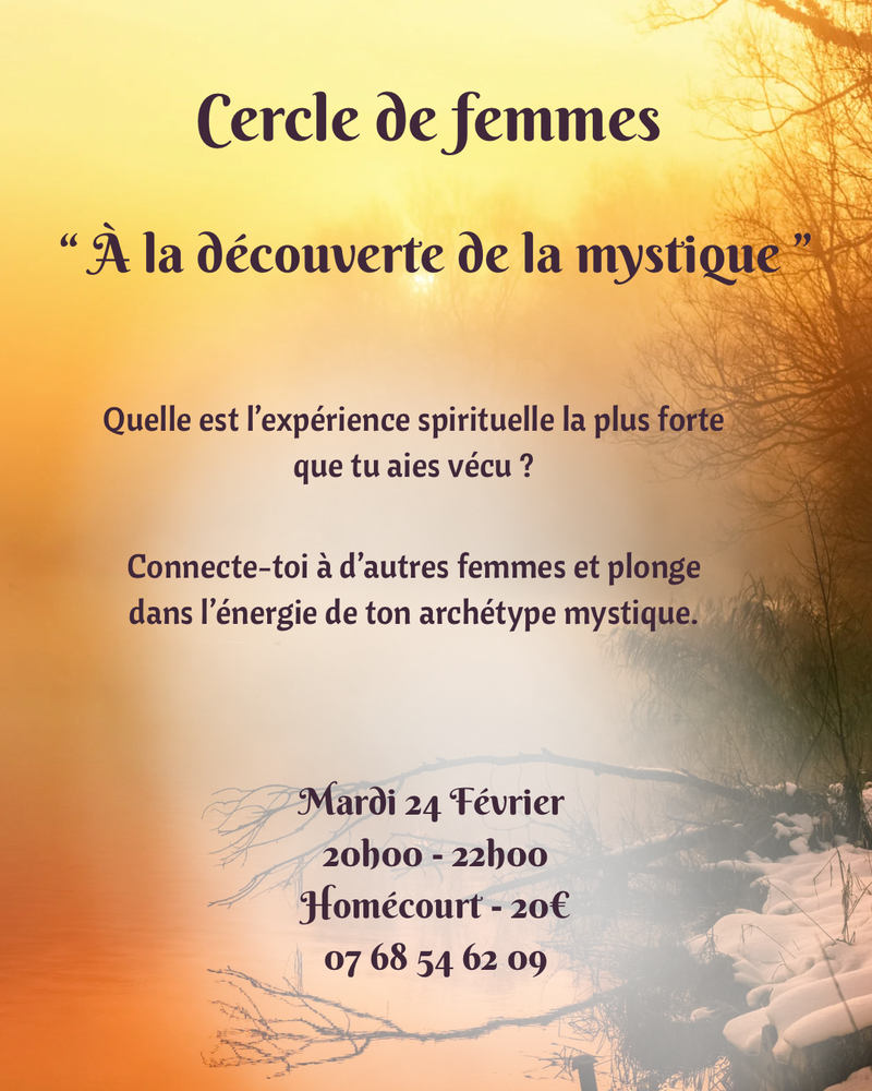 Cercle de femmes : A la decouverte de la mystique