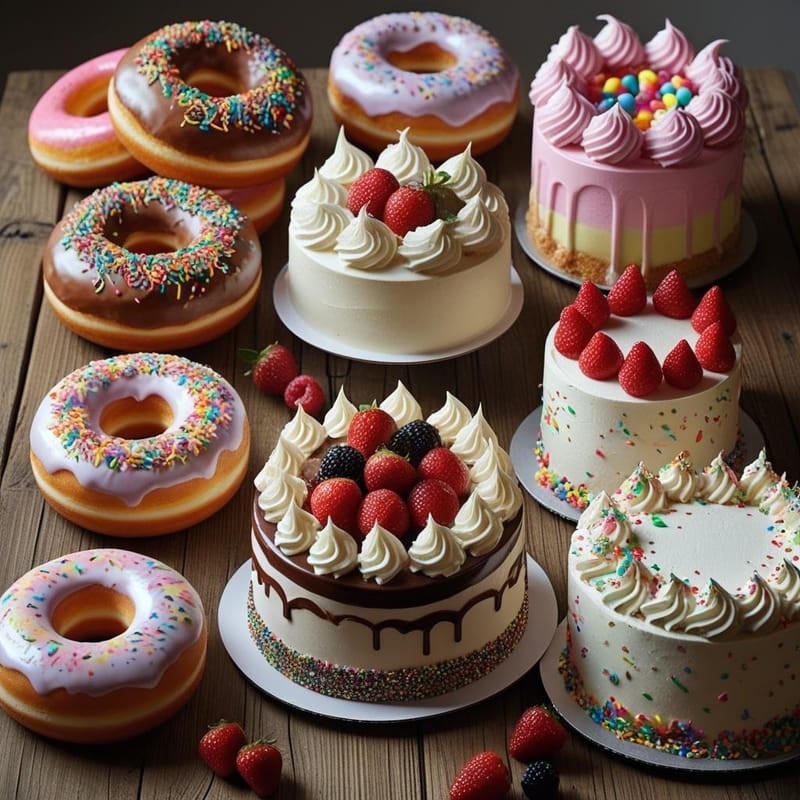 Guilt-Free Cakes