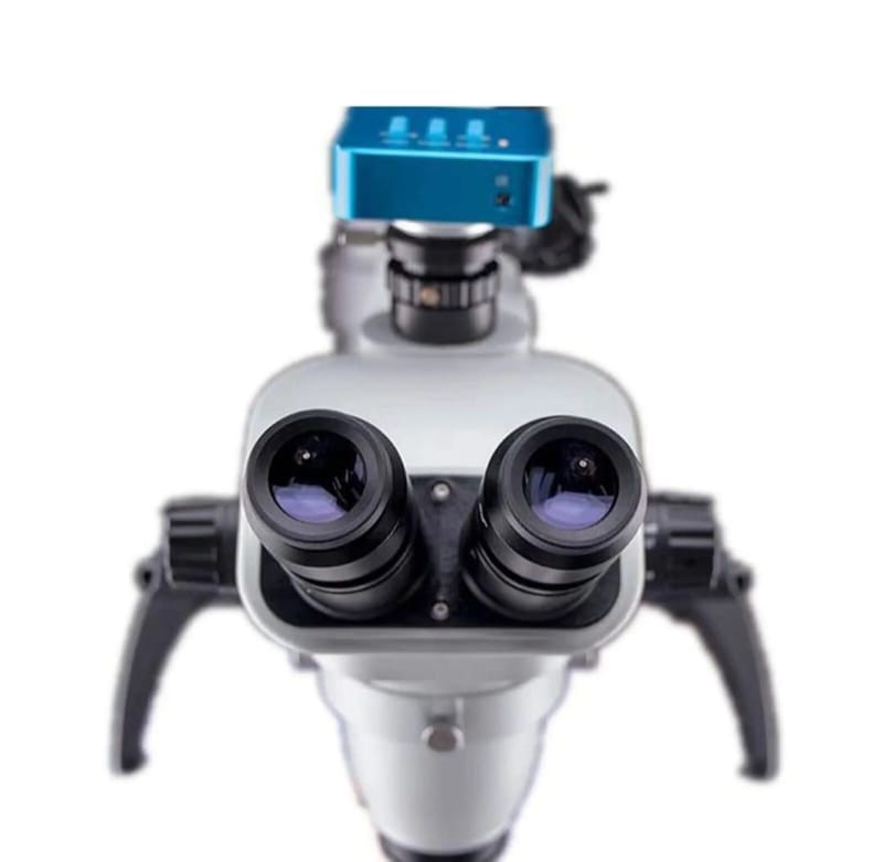 Operation Microscope with Camera Magnification: 12.5X