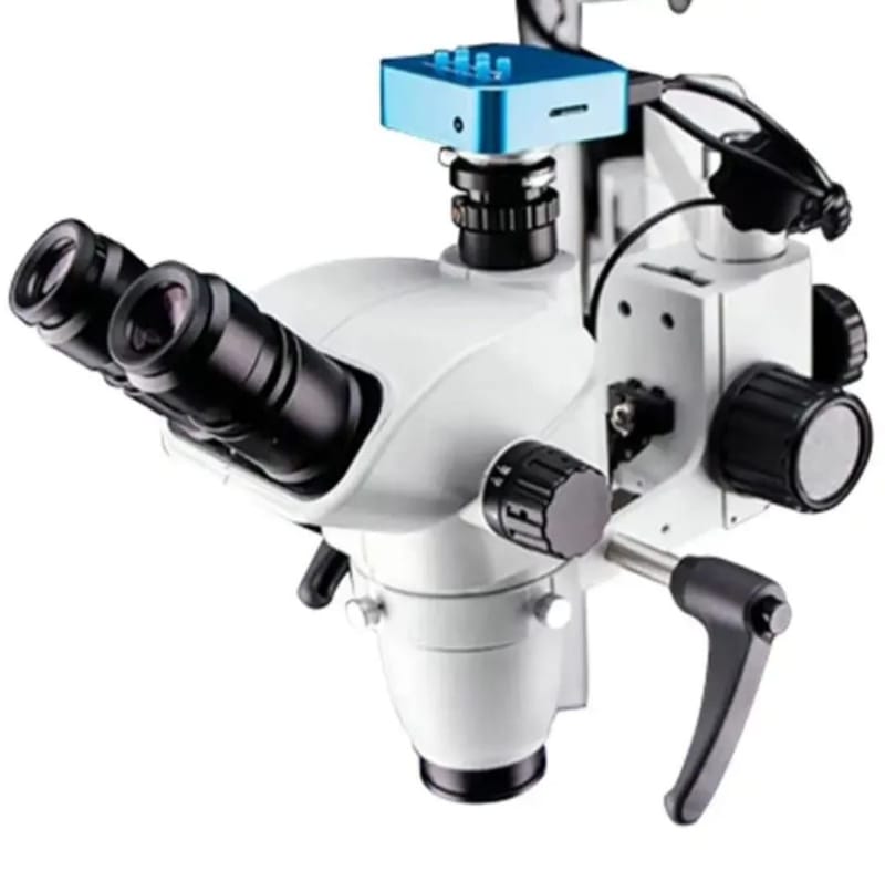 Operation Microscope with Camera Magnification: 12.5X