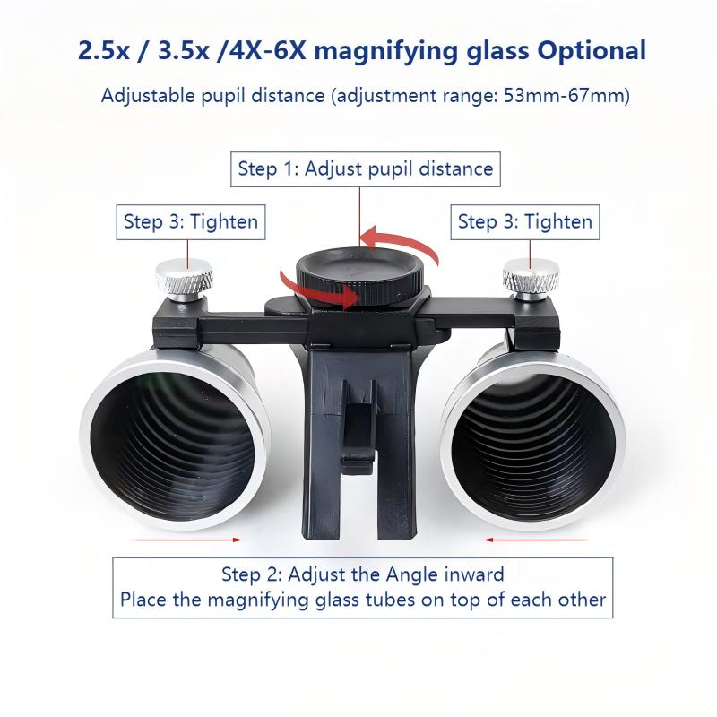 Dental LED Headlight Surgical Loupes