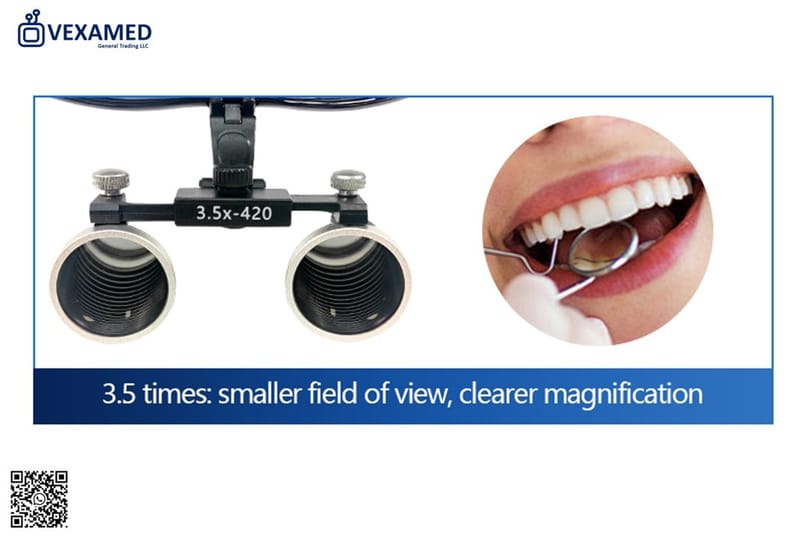 Adjustable Dental Loupe (3.5X)