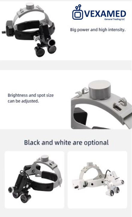 5W LED Surgical Headlight with Dental Loupe