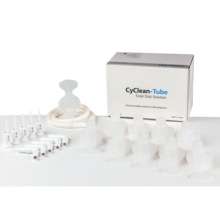 CyClean Tube — Intraoral Suction Mouthpiece for Dry Field Dentistry