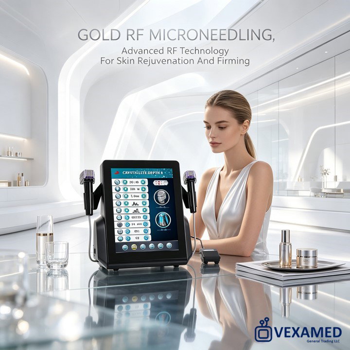 Crystallite Depth 8 RF Micro needling Machine