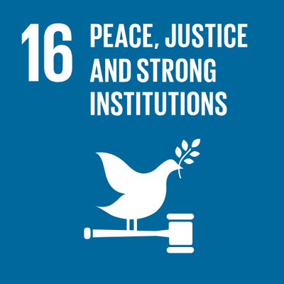 ODS 16 – Paz, justicia e instituciones sólidas