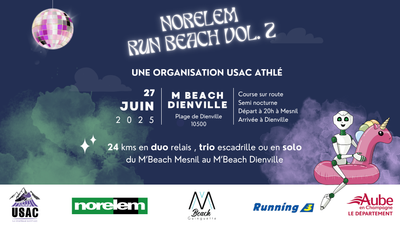 NORELEM RUN BEACH - 26 JUIN 2026
