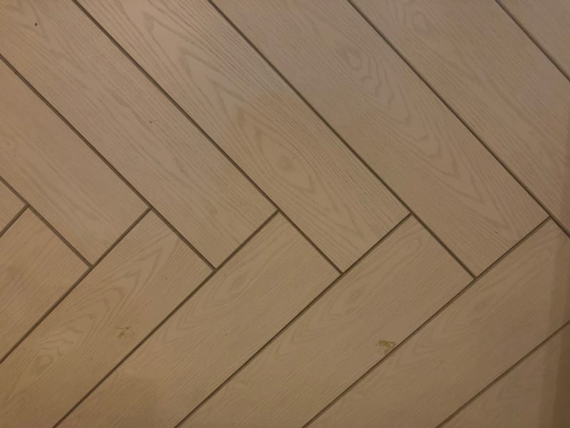 Visgraat PVC vloer
