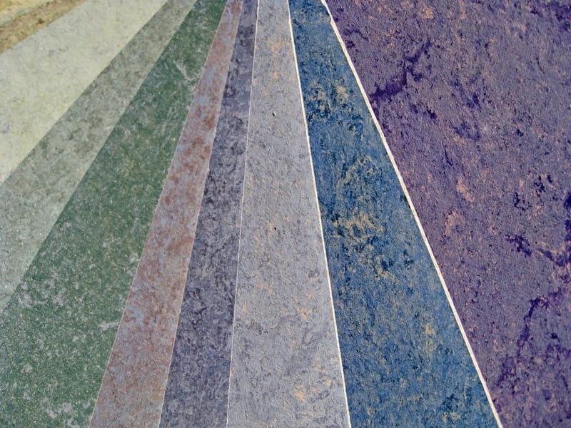Marmoleum linoleum vloer