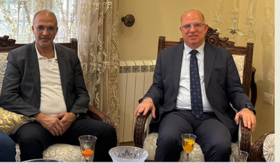 وزير العمل زار حمد حسن في بعلبك