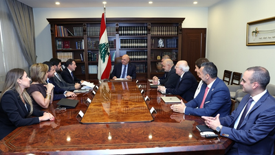 شحادة من بعبدا: شددنا على أهمية إنشاء الإطار التشريعي والتنظيمي لدعم الشركات الناشئة وتمكينها