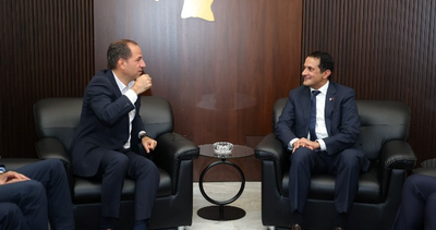 رئيس "الكتائب" إلتقى السفير القطري وإستنكر العدوان الإسرائيلي على الدوحة