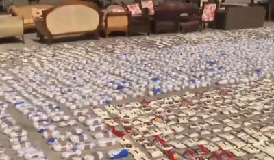 الحجار: إحباط عملية تهريب 6 مليون و500 ألف حبة كبتاغون و700 كلغ من الحشيشة انطلاقا من لبنان