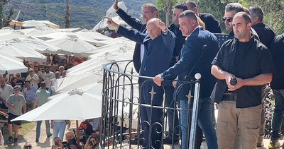 الرئيس ميشال عون شارك بحفل غداء أقامه المحامي وديع عقل في بيت حباق