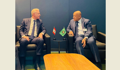 رجي التقى البديوي في نيويورك: تنظيم منتدى التجارة والاستثمار الخليجي اللبناني في بيروت ودعم مسيرة التنمية والاستقرار في لبنان