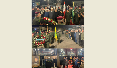 جبري امام ضريح نصر الله : المقاومة قدَر الأمة لحماية الأوطان وصون الكرامة