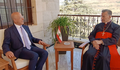 مكي عرض مع الراعي للتطورات واطلعه على خطة 2030