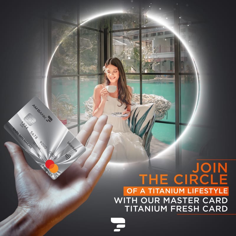 AMBank social media cards campaign