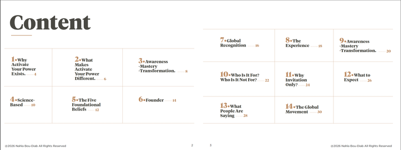 Nahla Bou Diab e-brochure