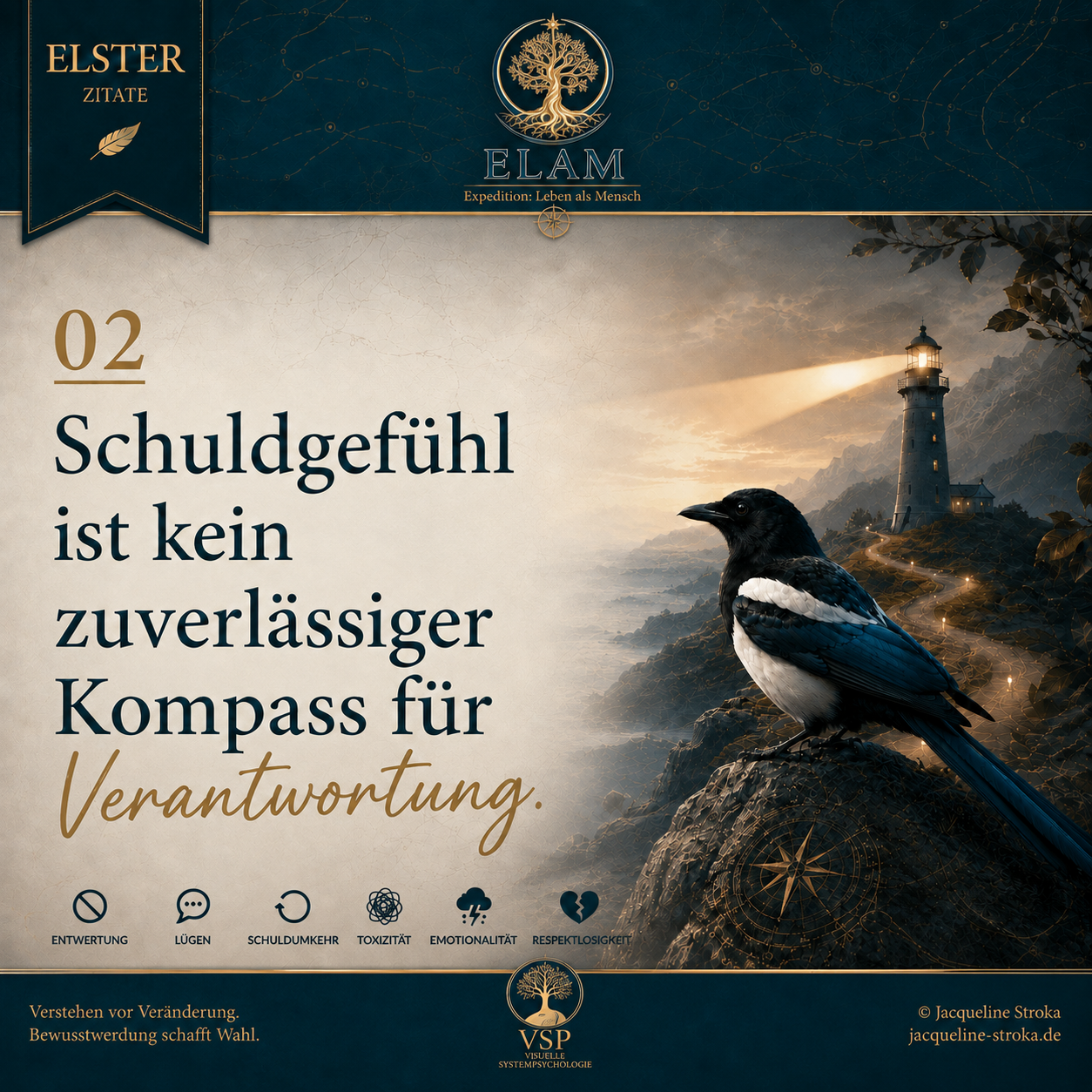 Schuldgefühl ist kein zuverlässiger Kompass für Verantwortung.