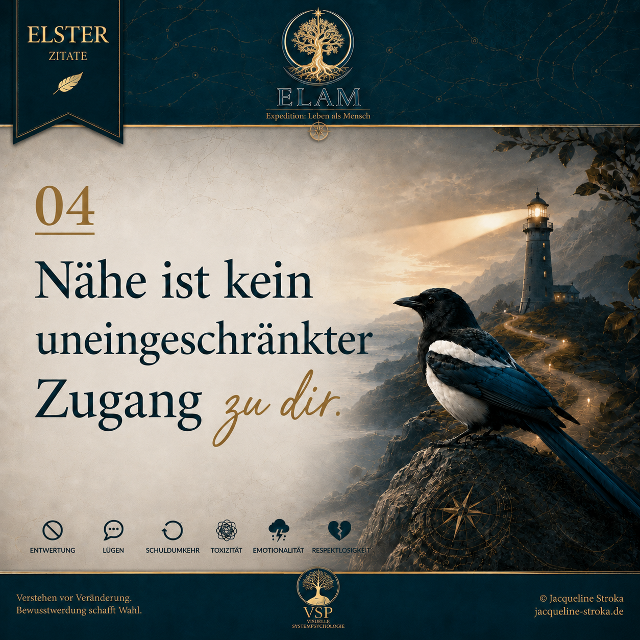 Nähe ist kein uneingeschränkter Zugang zu dir.