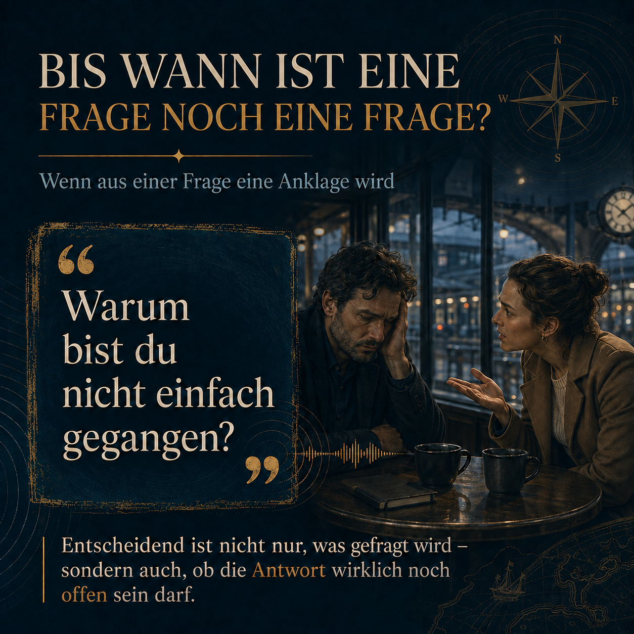 Bis wann ist eine Frage noch eine Frage?