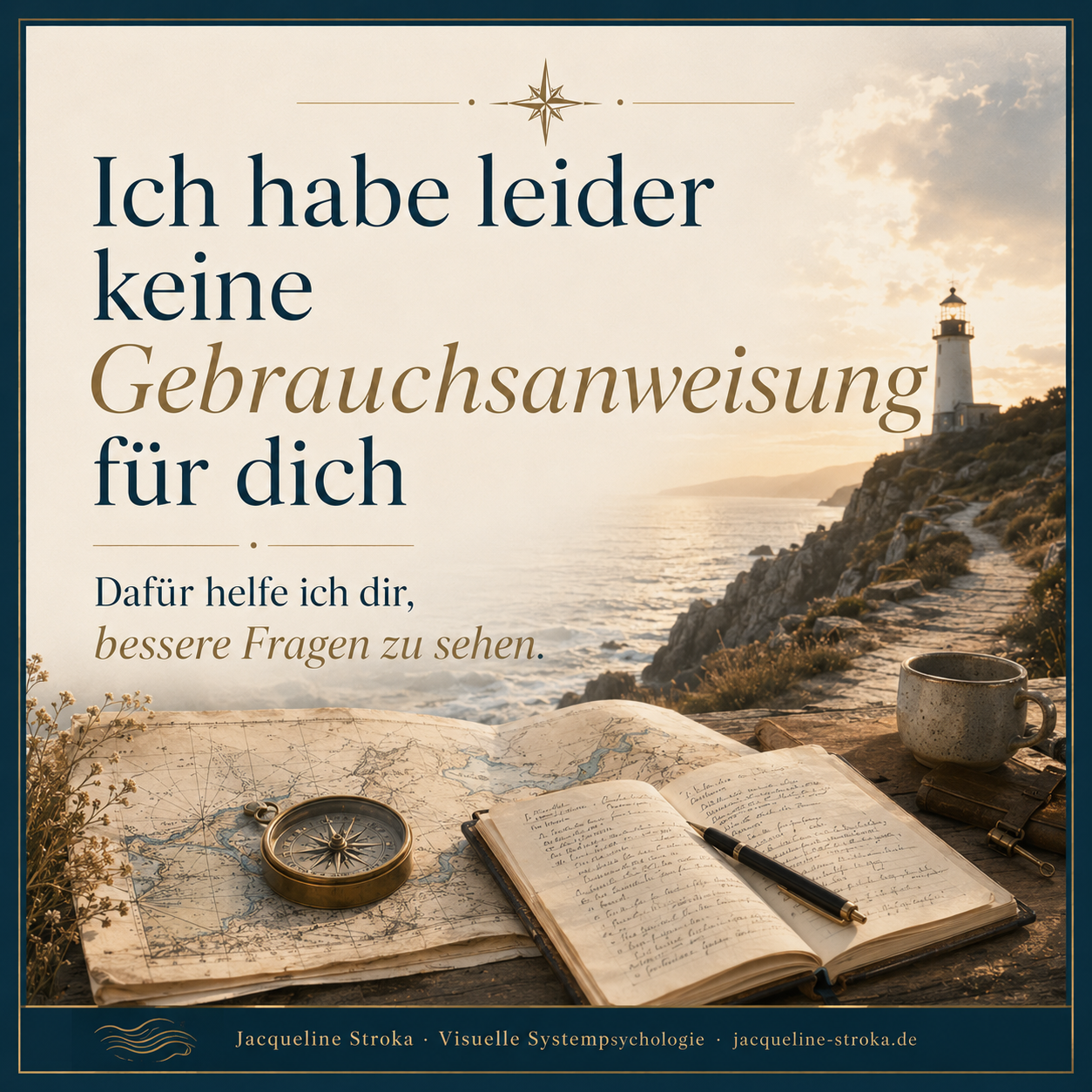 Ich habe leider keine Gebrauchsanweisung für dich