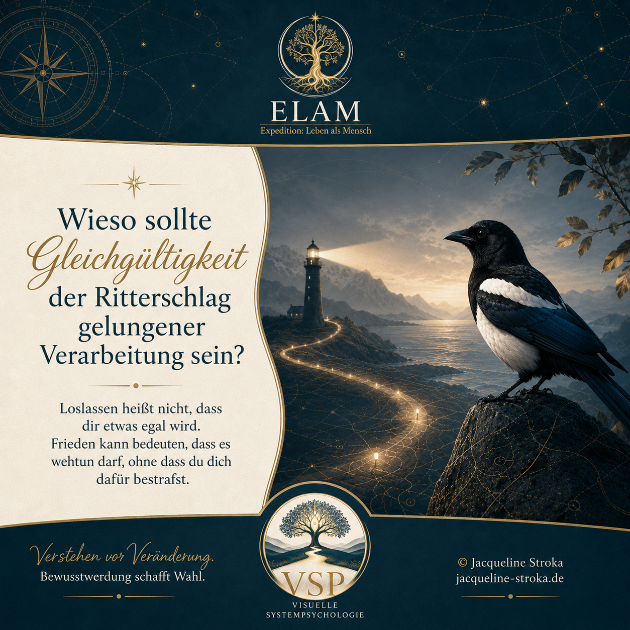 Wieso sollte Gleichgültigkeit der Ritterschlag gelungener Verarbeitung sein?