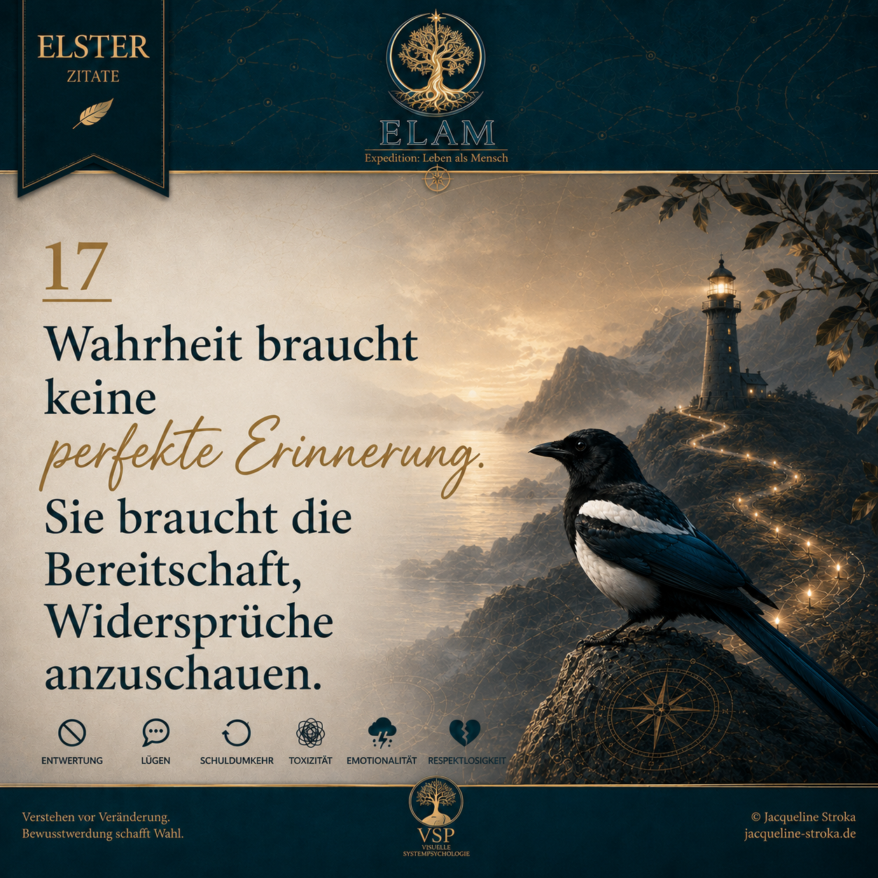 Wahrheit braucht keine perfekte Erinnerung. Sie braucht die Bereitschaft, Widersprüche anzuschauen.