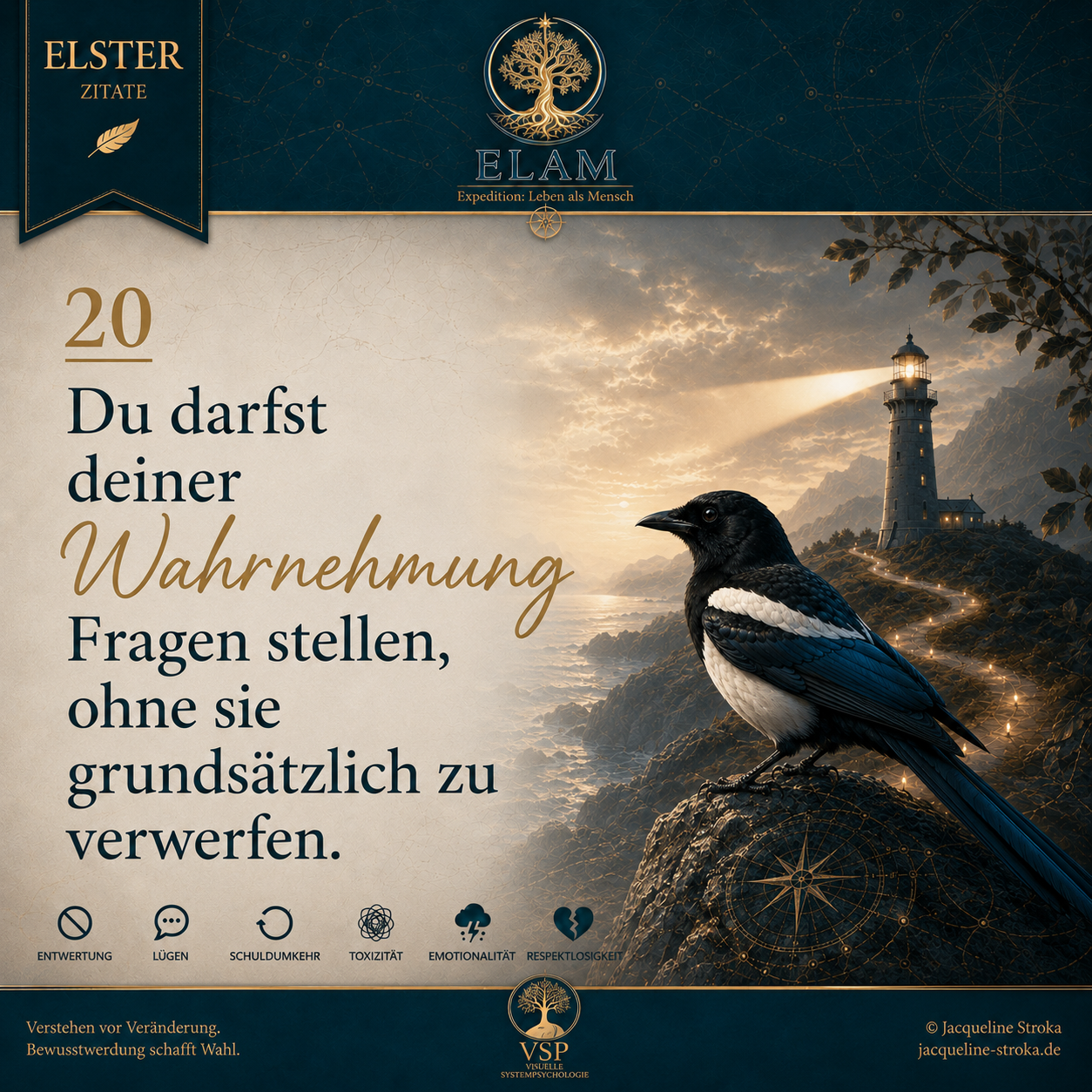 Du darfst deiner Wahrnehmung Fragen stellen, ohne sie grundsätzlich zu verwerfen.
