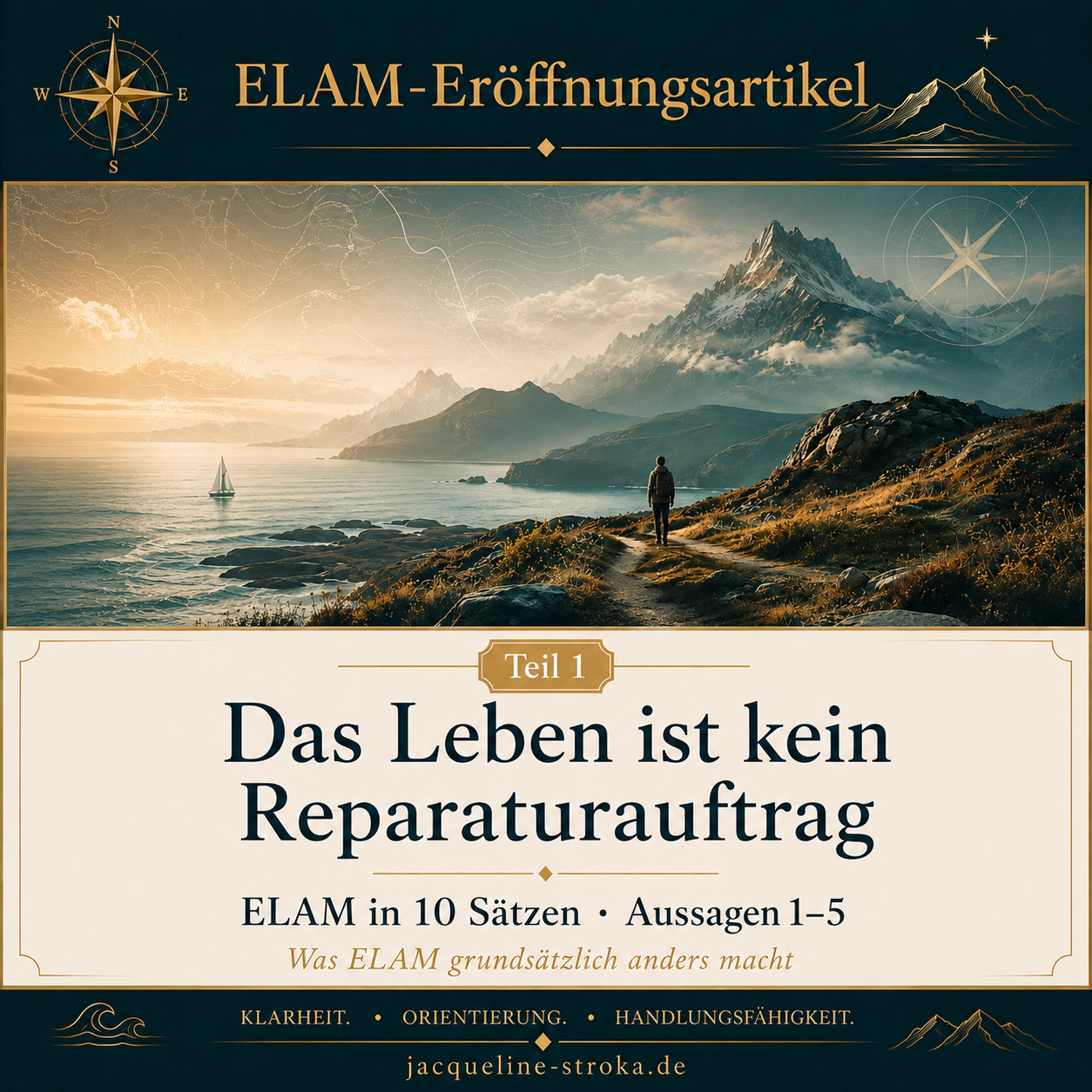 Das Leben ist kein Reparaturauftrag