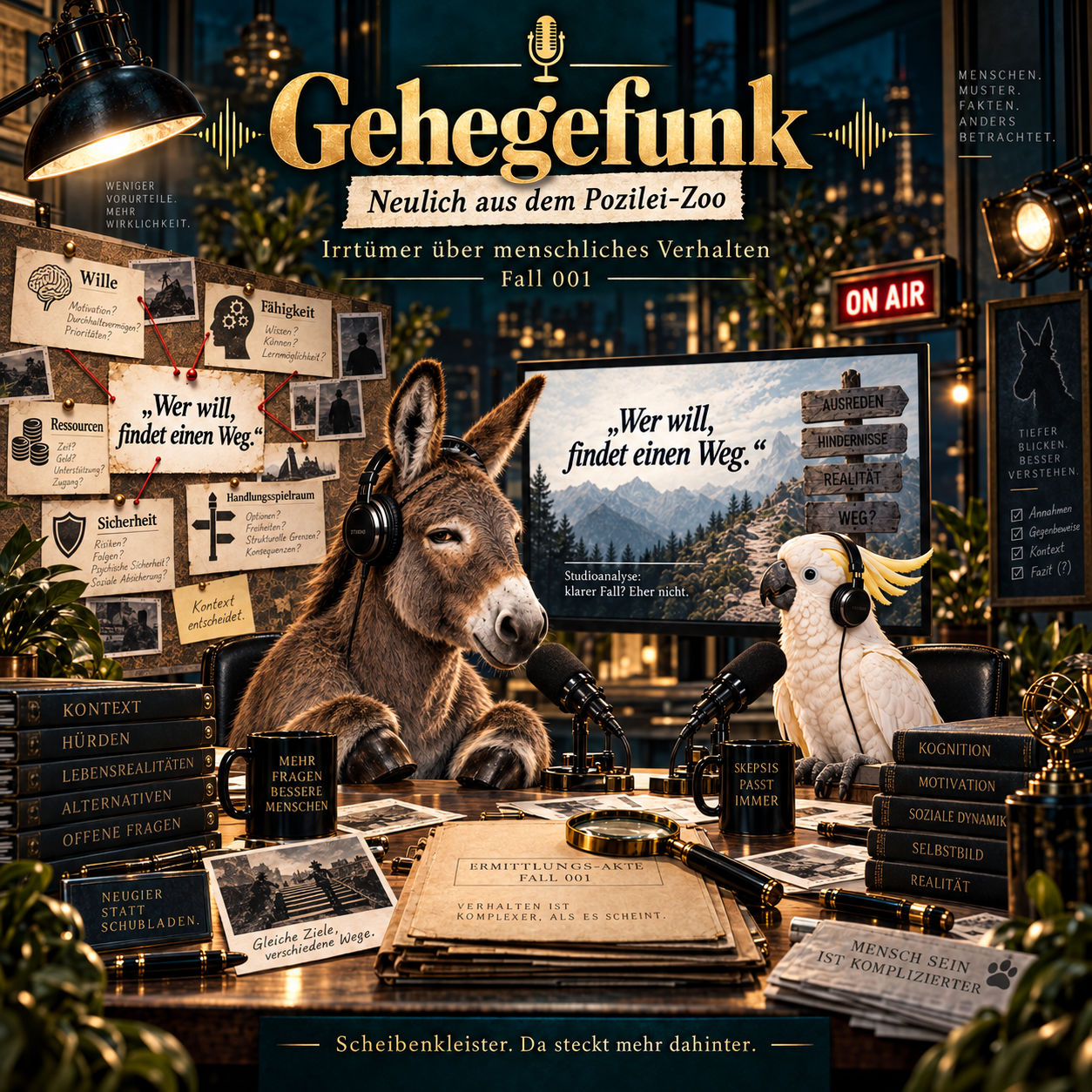 Fallakte 001 - Wer will, findet einen Weg.