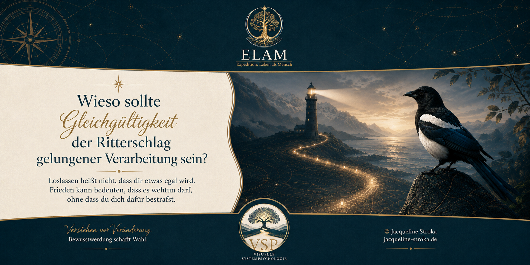 Wieso sollte Gleichgültigkeit der Ritterschlag gelungener Verarbeitung sein?